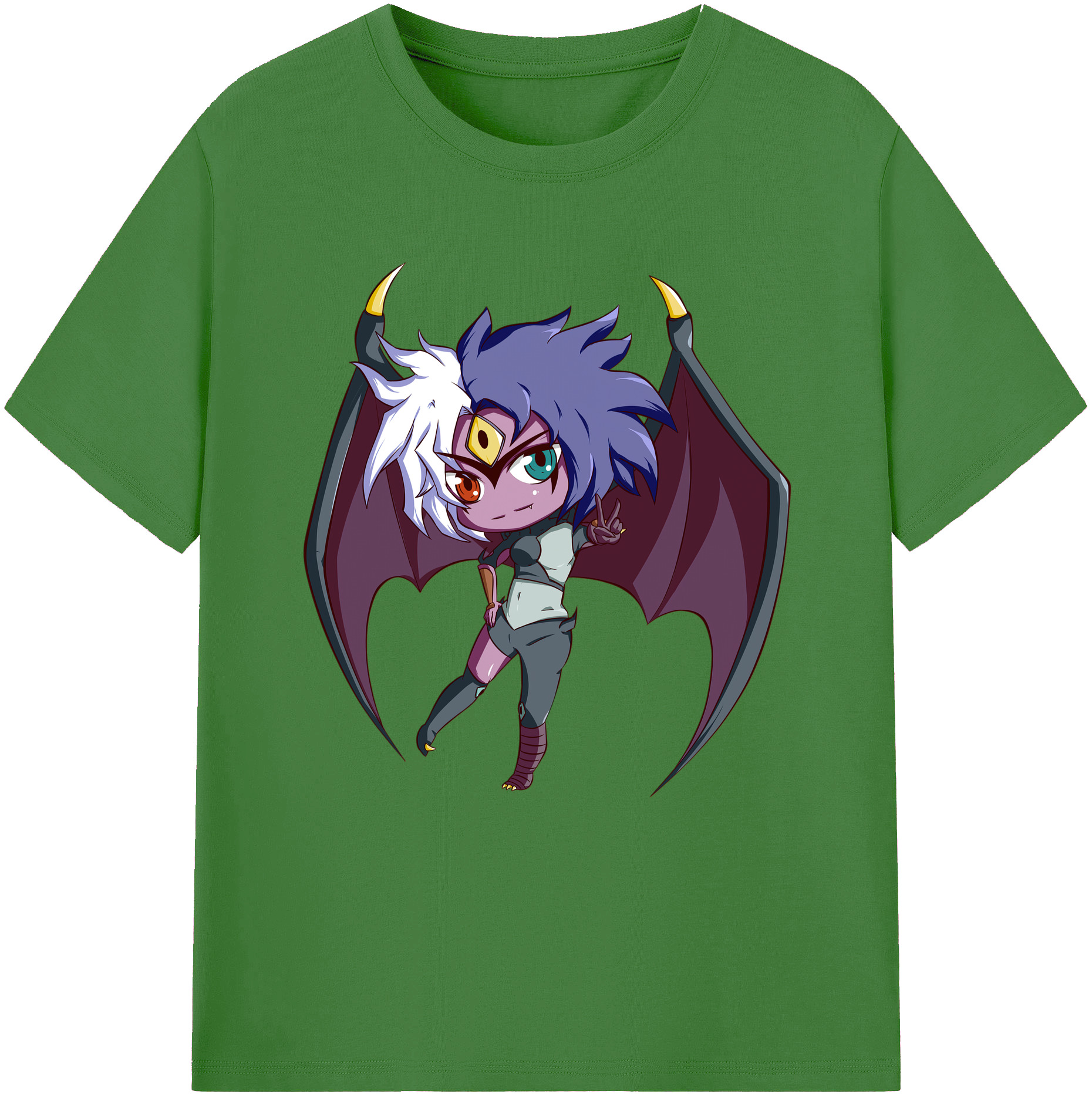 （画像用） 遊☆戯☆王 Yu-Gi-Oh! レディースカジュアルプリントTシャツ（綿100％）